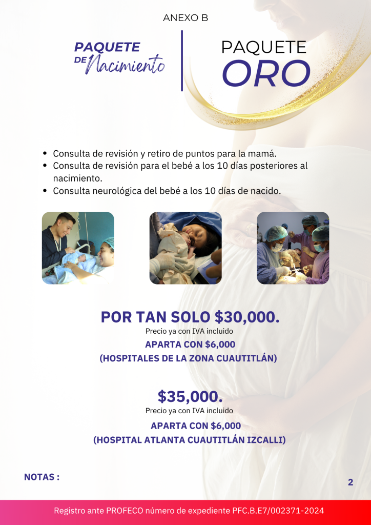 PAQUETE DE MATERNIDAD ORO PARTE 2.