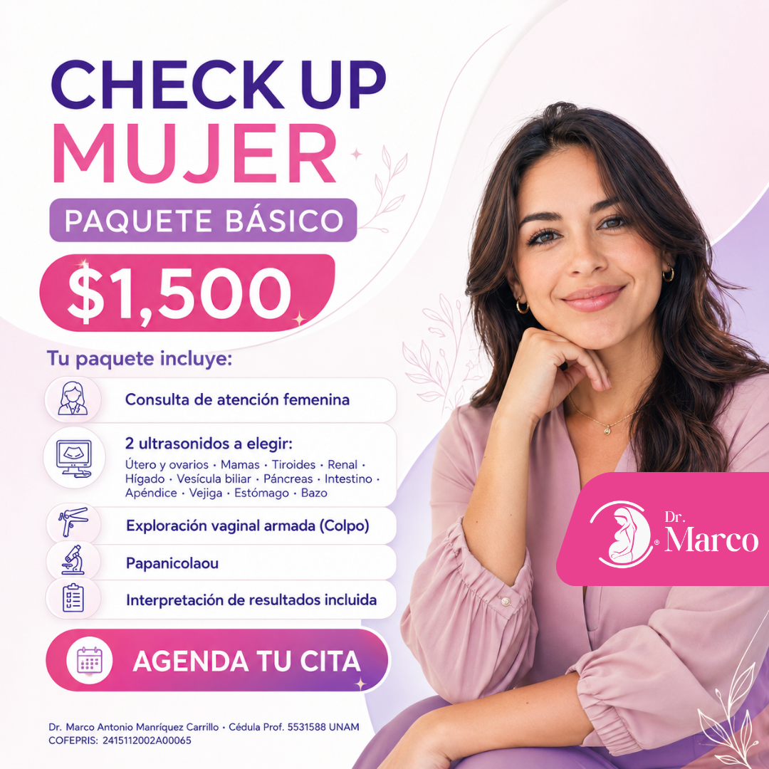 Paquete Básico de Check-up Mujer